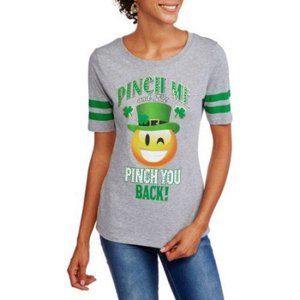 *5/$20* NWT St Patrick's Day Juniors Pinch TShirt